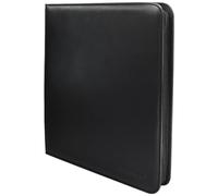 Ultra Pro Vivid 12-Pocket Zippered Pro-Binder - Black
