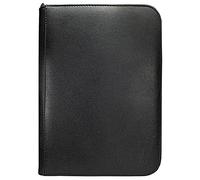 Ultra PRO - Vivid 4-Pocket Zippered PRO-Binder: (Black) Protect Up to 160 Collectible Trading Cards, Sports Cards or Valuable Gaming Cards, Ultimate card Protection