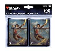 Ultra Pro Wilds of Eldraine Kellan Standard Deck Protector Sleeves (100ct), Polypropylene (PP), Matte Surface