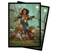 Ultra Pro Wilds of Eldraine Standard Deck Protector Sleeves (100ct), Ellivere of The Wild Court - 100 Matte Surface Polypropylene (PP) Collectible Trading Card Protective Sleeves