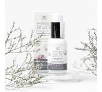 Ultra Pure Australian Emu Oil - Luxury,Hospital Grade Emu Oil 60 ml | Free Range Aboriginal Omega 3, 6 & 9 Oil Infused Pink Sugar - The Ultimate Moisturizer for Skin, Hair, Nails,Scalp