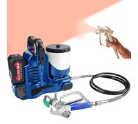 Ultra Quick Shot Sprayer weighs only 2.8kg and features 6-speed control & charging dock, ideal for stain, primer and furniture spraying Red-2Batteries