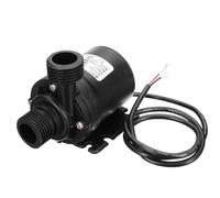 Ultra-Quiet 800L/H 5M DC 12V 24V Home Portable Brushless Motor Submersible Water Pump for Cooling System Fountains Heater Mini 1Pcs(12V DC Connector)