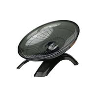 Ultra Quiet Hamster Sports Wheel, Hamster Plastic Fitness Wheel, Running Silent Rotation, Disc Wheel, Suitable for Small Animals-Black