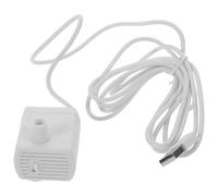 Ultra Quiet Pet Drinking Fountain Pump with Anti Dry Protection | Abs Body, White Finish, Household Setup, Replacement Part for Dog Fountain, Lightweight Design