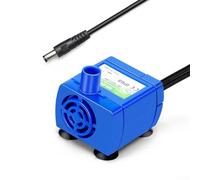 ULTRA Quiet Pet Water Fountain Pump With LED Lights - 12V Cat and Dog Mate Waterfall Fountain