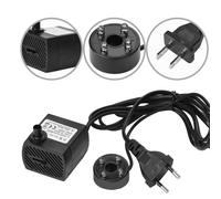 Ultra Quiet Submersible Water Pump with LED Light Fish Pond Aquarium Tank Fountain