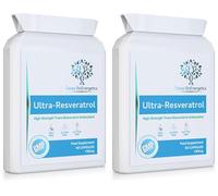 Ultra-Resveratrol 150mg 90 Capsules - High Strength 150mg Trans Resveratrol - High Potency Targeted Release Antioxidant Supplement (Pack of 2)