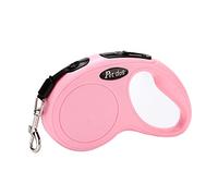 Ultra Retractable Dog Lead 16ft Long Extendable Dog Lead Built In 360 Degree Tangle Free Dog Leads Dog Leashes for Dogs Up to 20KG in Size (Pink)