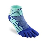 Ultra Run Mini-Crew Unisex Running Toe Socks Pacific Blue