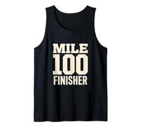 Ultra Runner Mile 100 Finisher Endurance Athlete Tank Top