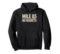 Ultra Runner Woman Who Never Questions Decisions Mile Eighty Pullover Hoodie