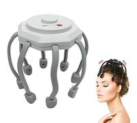 Ultra Scalp Massager with 3 Modes - Get Soothing 360 Degree Head Massage with Electric Head Scratcher, Perfect for Reducing Anxiety and Promoting Relaxation. (White)