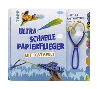 Ultra schnelle Papierflieger mit Katapult: Anleitungen, Faltblätter und Katapult für die schnellsten Papierflieger aller Zeiten