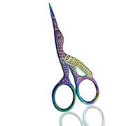 Ultra Sharp 3.5-Inch Embroidery Scissors - Precision Stainless Steel Pointed Tip for Quilting, Knitting, and Cross Stitch - Compact & Lightweight, Perfect for Crafting on The Go