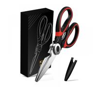 Ultra Sharp All Purpose Kitchen Scissors, Multi Purpose Stainless Steel Shears, Heavy Duty Comfort Grip Handle, Dishwasher Safe