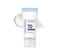 Ultra Sheer Dry-Touch Sunscreen Lotion for Face, SPF 70 Broad Spectrum UVA/UVB Protection, Lightweight & Water Resistant Formula, Non-Greasy Finish for All Skin Types, Travel Size, 80g, 1pc