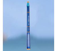 Ultra Short Retractable Fishing Rod, Carbon Fiber for Lakes Rivers | Mini Positioning Design, Smooth Easy-clean Finish, Blue Lightweight Build, Strong Pull Performance for Fish