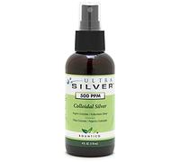 Ultra Silver Colloidal Silver | 500 PPM | 4 Ounce | Fine Mist Spray