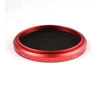 Ultra Slim 52mm Fader Adjustable Variable ND Lens Filter ND2 ND8 ND400 Red
