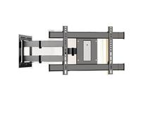 Ultra Slim 90° Rotating TV Wall Mount Bracket for 50 90 Inch TVs Adjustable Telescopic Design Heavy Duty Support for Optimal Viewing Experience