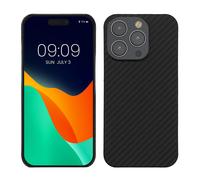 Ultra Slim Aramid Fiber Body Armor Case for Apple iPhone 15 Pro