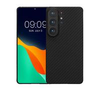 kalibri Aramid Fiber Case Compatible with Samsung Galaxy S26 Ultra - Case Super Slim Strong Protective Phone Cover - Black Matte
