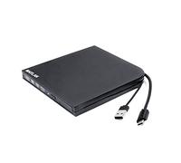 Ultra Slim External 4K UHD 3D Blu-ray Movies Disc Player Optical Drive, for Alienware M15 M17 P37E P79F Area-51M 13 15 17 R3 R4 R5 2018 2019 Gaming Laptop, USB-C 2-in-1 6X BD-R DL Blue-ray Burner