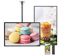 Ultra-Slim LED Display - Intelligent Split Screen Commercial Digital Advertising Board, 1920 x 1080p, 1GB RAM, 8GB Storage, Supports WiFi, HDMI, USB, RJ45