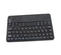 Ultra-Slim Mini Wireless Touchpad Keyboard, Wireless Keyboard with Built-in Multi-Touch Trackpad for Smart TV HTPC PC Tablet Laptop Android