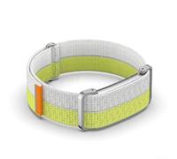Ultra-Slim Nylon Wrist Band Featuring Metal Protective For Case For Fitbit Air Delivers Streamlined Profile And Material Combination For Routine Use(Yellow)