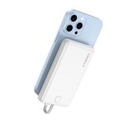 Ultra Slim Portable Charger, 10000mAh Magnetic Power Bank with Build-in USB-C Cable, 22.5W Max Fast Charging Battery Pack for iPhone 15/16 Series MacBook, Galaxy, iPad and etc.