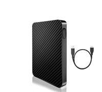 Ultra Slim Portable External Hard Drive HDD-USB 3.0, 500GB External Solid State Drive, For PC, Mac, Desktop, Laptop, PS4, PS5, PlayStation, Xbox One X/S, Xbox 360, Xbox Series X/S, Office&Game