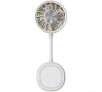 Ultra-Slim Travel Fan with Magnetic Base for Cruise(Light Yellow)