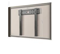 Ultra Slim TV Wall Mount for 32-90" TVs - Easy Install, Low Profile 1cm, 80kg Capacity, 800x400, Magnetic Lock, Fits Flat & Curved Screens (26-65in)