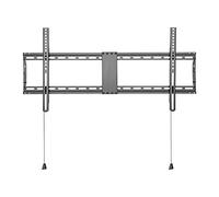 Ultra Slim Universal TV Stand & Wall Mount Bracket for 43-90 Inch Flat Sn TVs Matte Black Low Profile Fixed TV Mount Max VESA 900x600mm Space-Saving Design