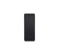 Ultra Slim Wall Holder for Philips Hue Light Dimmer Switch Remote Control V1, UHOLDZU Aluminum Made Invisible Design Remote Control Holder for The Hue Dimmer Switch Wall Plate Replacement. (Black)