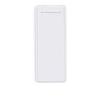 Ultra Slim Wall Holder for Philips Hue Light Switch Remote, UHOLDZU Aluminum Made Invisible Design Remote Control Holder for The Philips Hue Dimmer Switch. (for Dimmer Remote V1, White)
