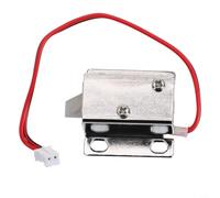 Ultra-Small DC12V Solenoid Lock 27x15mm for Safe | 27x15x17mm ultra-compact size, fits tight spaces, 12V DC power, fail-safe mechanism, cabinet safe use