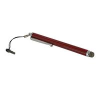 Ultra Smooth Micro Knit Fibre Capacitive Touch Screen Stylus Pen - Red | ZedLabz