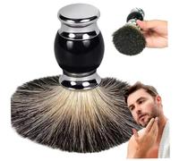 Ultra-Soft Badger Hair Shaving Brush with Comfort Handle, Generates Thick Luxurious Lather, Ideal Fathers Day