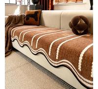 Ultra Soft Chenille Sofa Covers - Breathable Non-Slip, Machine Washable Slipcover for Sectional Couch, Durable & Stylish, 110x210cm/43.31x82.68in - Renew Your Living Room