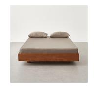 Ultra Soft Cooling Fitted Sheet Twin/Double/Queen/King 8 15" Deep Pocket Breathable Brown Bedding for All Seasons Perfect Comfort & Style 180x200+40cm