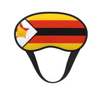 Ultra Soft Flag of Zimbabwe Blackout Sleep Mask-Adjustable Headband, Zero Light Leak, Perfect for Travel, Shift Work, Meditation