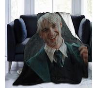Ultra Soft Flannel Fleece Blanket Draco-Malfoy Stylish Bedroom Living Room Sofa Warm Blanket 50x40in