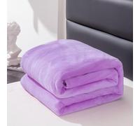 Ultra Soft Fleece Blanket, Luxury Flannel Lap Blanket, Lightweight for Couch Bed Chair, Thick Warm and Breathable, Cozy and Comfy for Women,Men and Kids (F,Full)