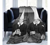 Ultra-Soft Fluffy for Laurel and Hardy Lightweight & Warm, Ultra-Soft & Comfy Flannel Blanket, Microfiber Fleece Blanket, Anti-Pilling Plush Blanket for Couch, Bed, Sofa50"x40"