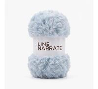 Ultra-Soft Fluffy Yarn for Crochet & Knitting - 2 Rolls Chunky Plush Faux Fur Yarn in Cream for Baby Blankets, Hand-Crafted Cozy Chenille Crafty Wool(Baby Blue)
