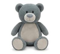 Ultra-Soft Grey Plush Teddy Bear | Comforting Cuddle Toy for All Ages | 30cm Seated Snuggle Companion | Timeless Grey Keepsake Bear | Soothing Soft Toy for Children & Adults
