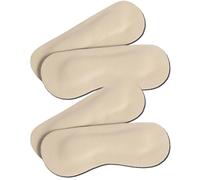Ultra Soft Leather Heel Grips | Shoes Too Big | Eliminates Slipping and Rubbing | Prevent Blisters - Skin Irritation/Soreness | Odor Resistant | Foot Care (Suede Leather (2PAIR))